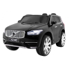 Volvo XC90 na akumulator dla dzieci Czarny + Pilot + Bagażnik + EVA + Wolny Start + Radio MP3 + LED